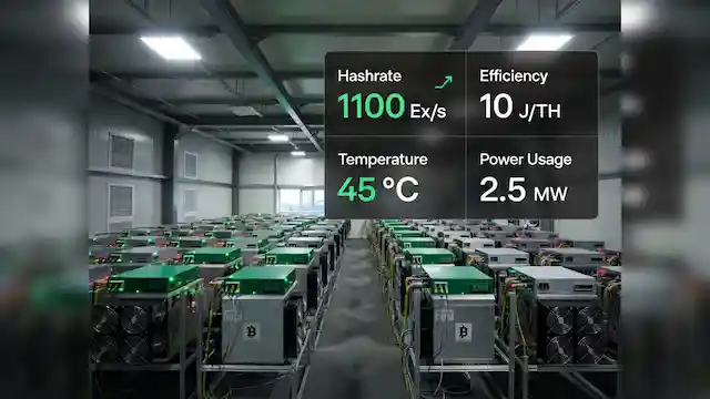 Bitcoin Network Hashrate Hits a New All-Time High Update